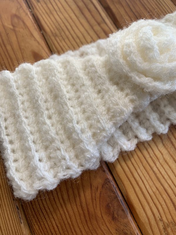 Bandeau Neige - Fleur