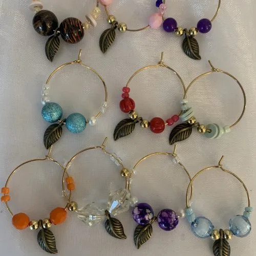 bijoux de verre Bijoux de verre - Feuillage
