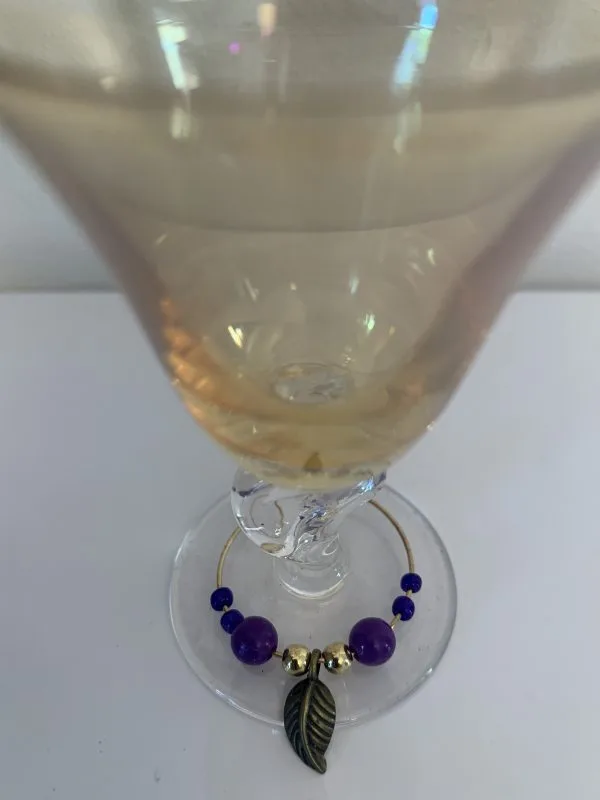 Bijoux de verre - Feuillage