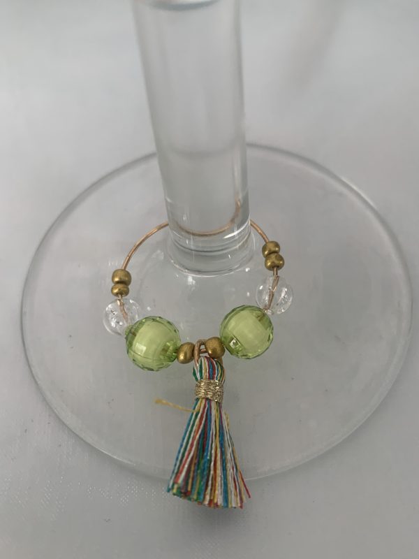 Bijoux de verre - Pompons