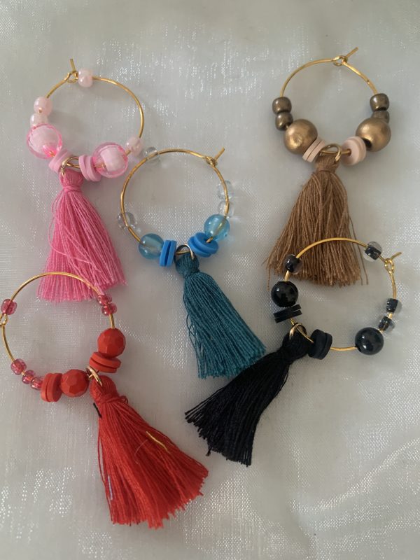 Bijoux de verre - Frange