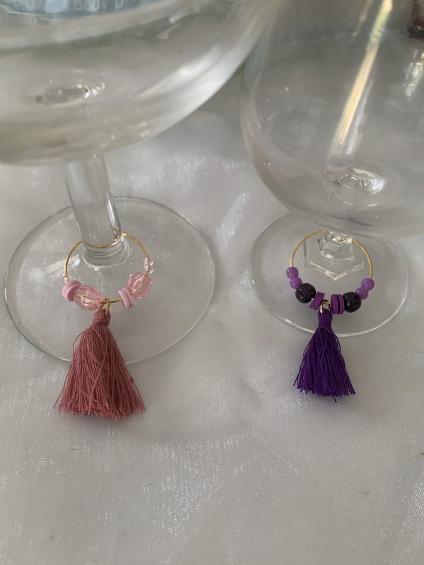 Bijoux de verre - Frange