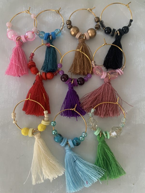 Bijoux de verre - Frange